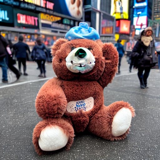 Bear plushie, Full fine-tune
