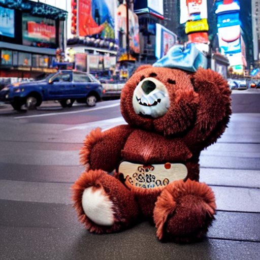Bear plushie, LoRA